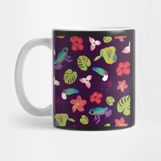 Rainforest Purple Poison Dart Frogs Mug